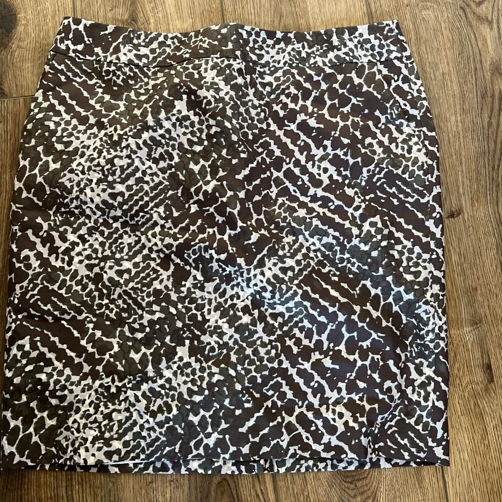 Leopard Print Skirt
